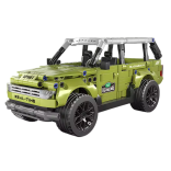 KIT DE BLOCOS DE MONTAR MACHINE PLAYER JIPE OFF-ROAD 1/18 493 PEÇAS 66617